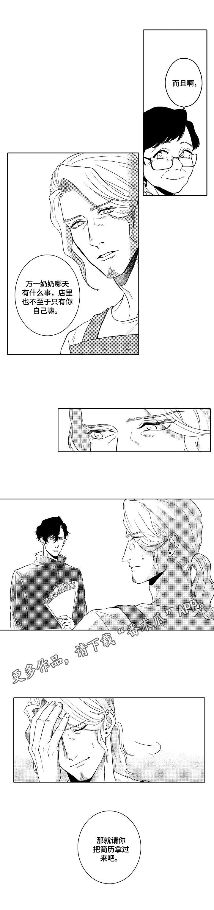 火(火影忍者)漫画漫画,第4章：应聘兼职5图