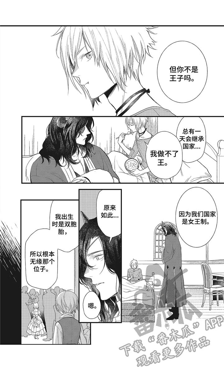 黑夜不再孤单漫画,第2章：变弱了3图