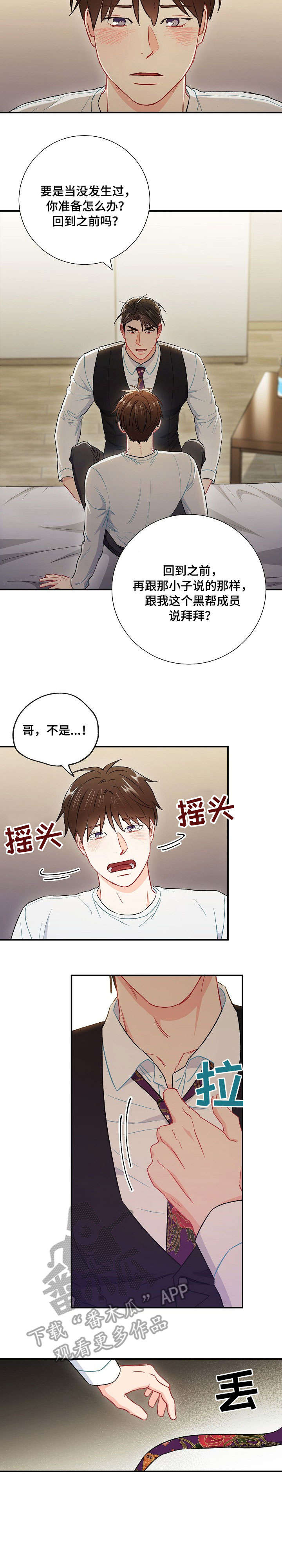 粉头发社长双男主漫画漫画,第8话4图