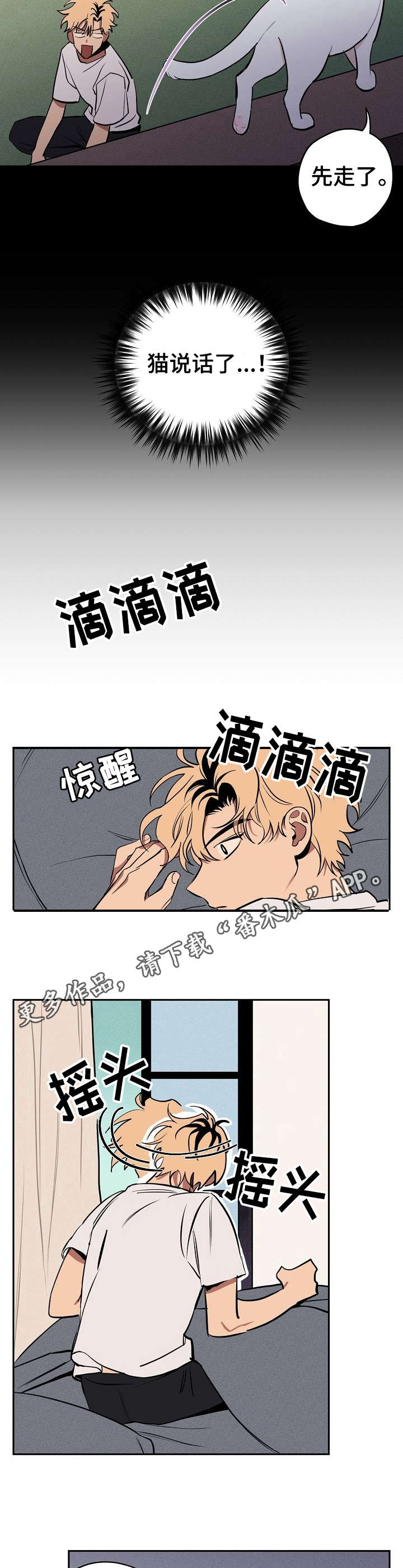 演员的梦想漫画漫画,第10章：说话的猫4图