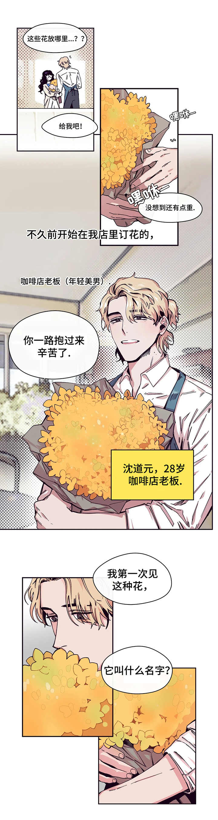 职业规则漫画漫画,第1章：送花4图