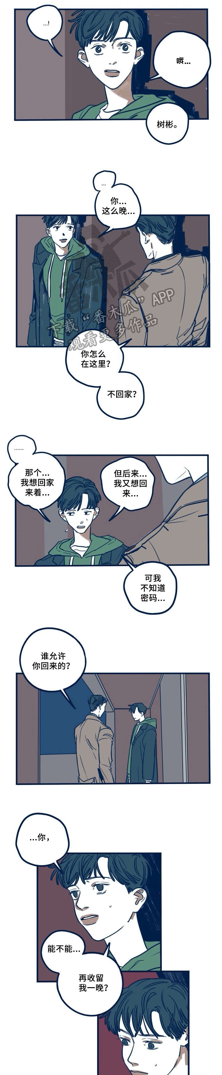 我不想努力了漫画漫画,第33章：门已关1图