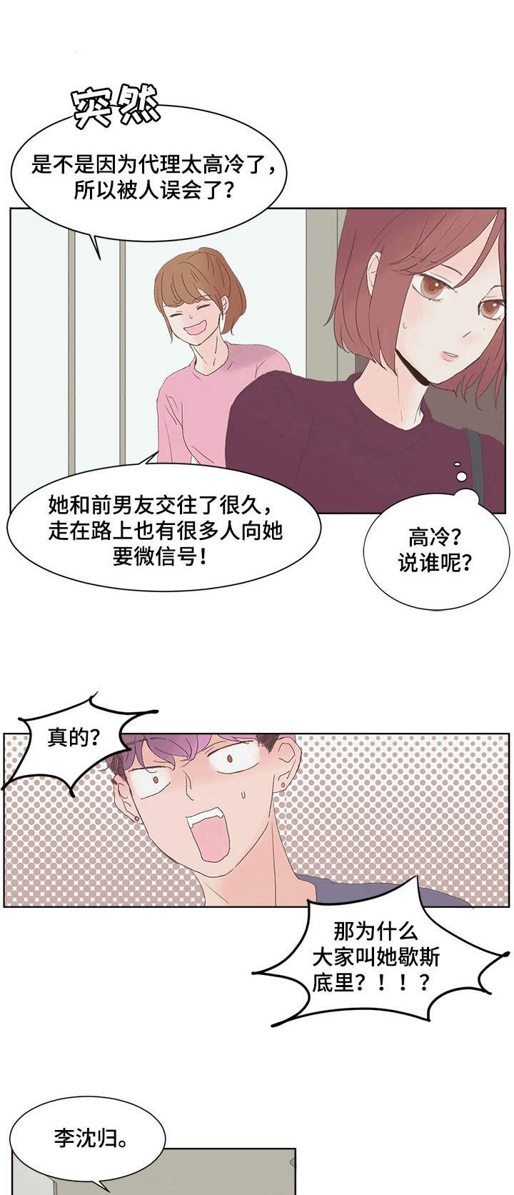 疯狂游戏网页版漫画,第2章：言情小说4图