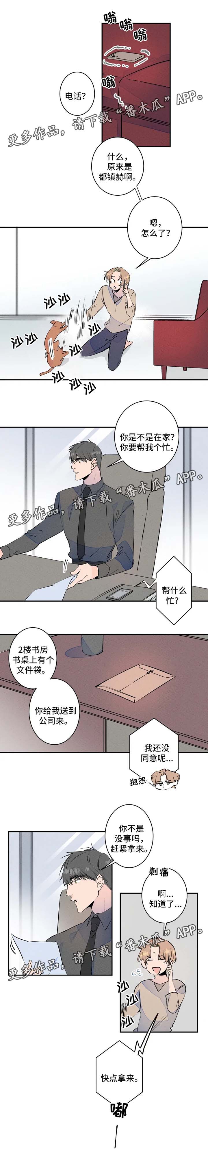 高甜度合约漫画免费观看全集漫画,第25章：送文件3图