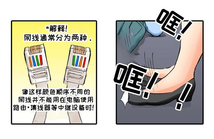 傻瓜英文漫画全集漫画,第8章：万幸2图