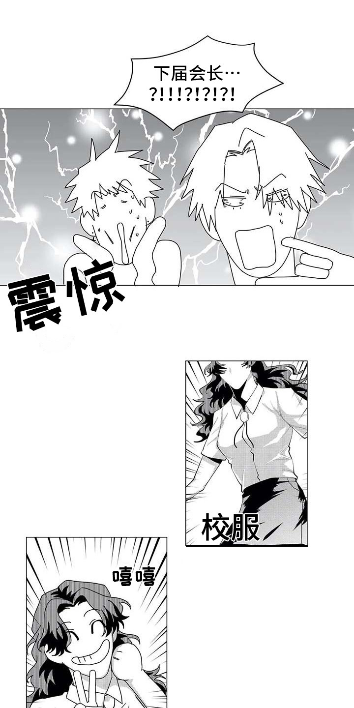探星漫画漫画,第25章：下届会长2图