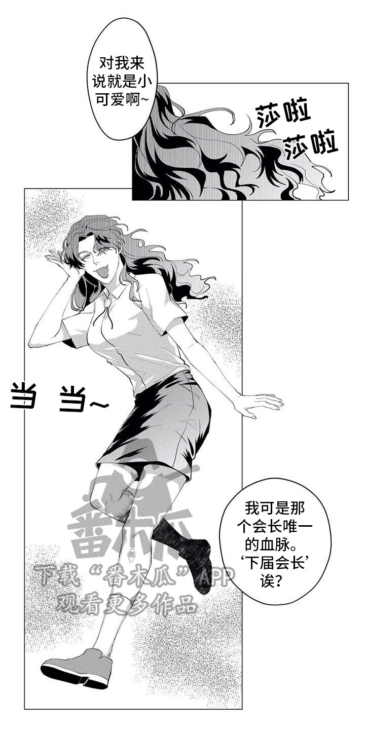探星漫画漫画,第25章：下届会长1图