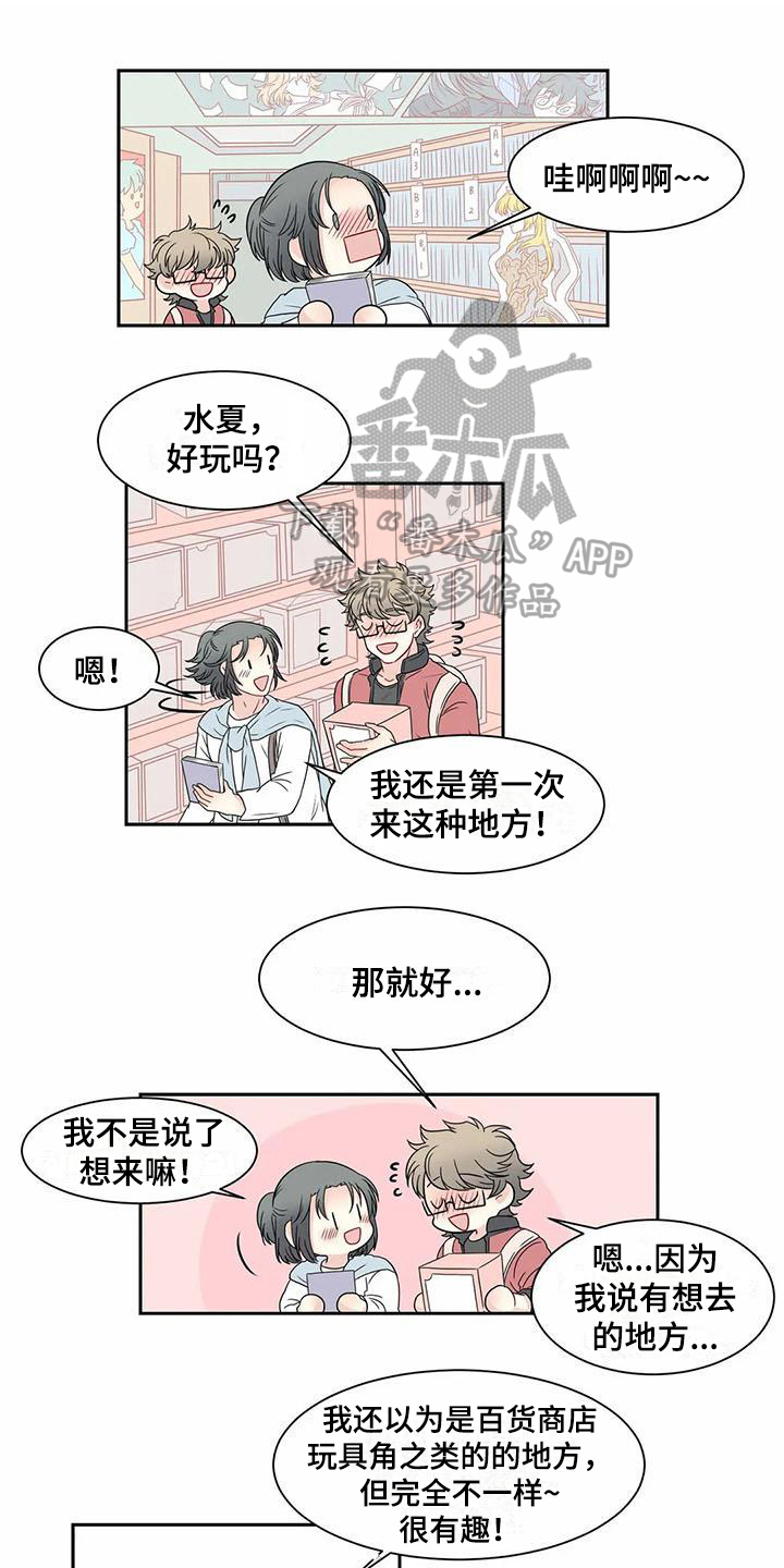 双面漫画人物漫画,第11章：约会2图