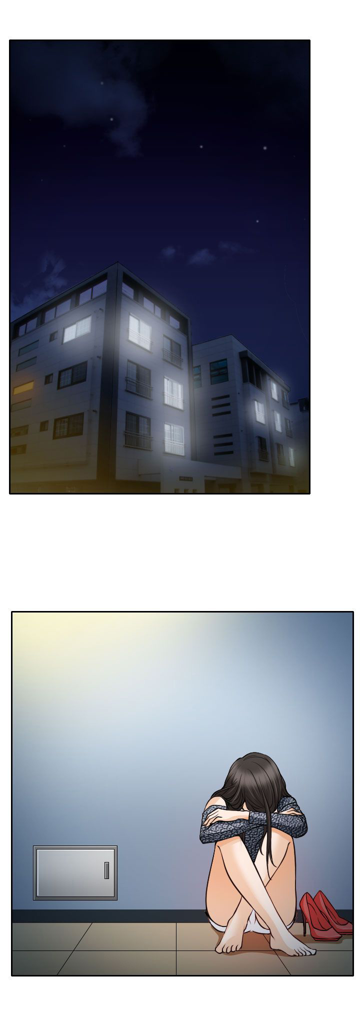 终结暧昧漫画作者漫画,第9章：唯一的朋友2图