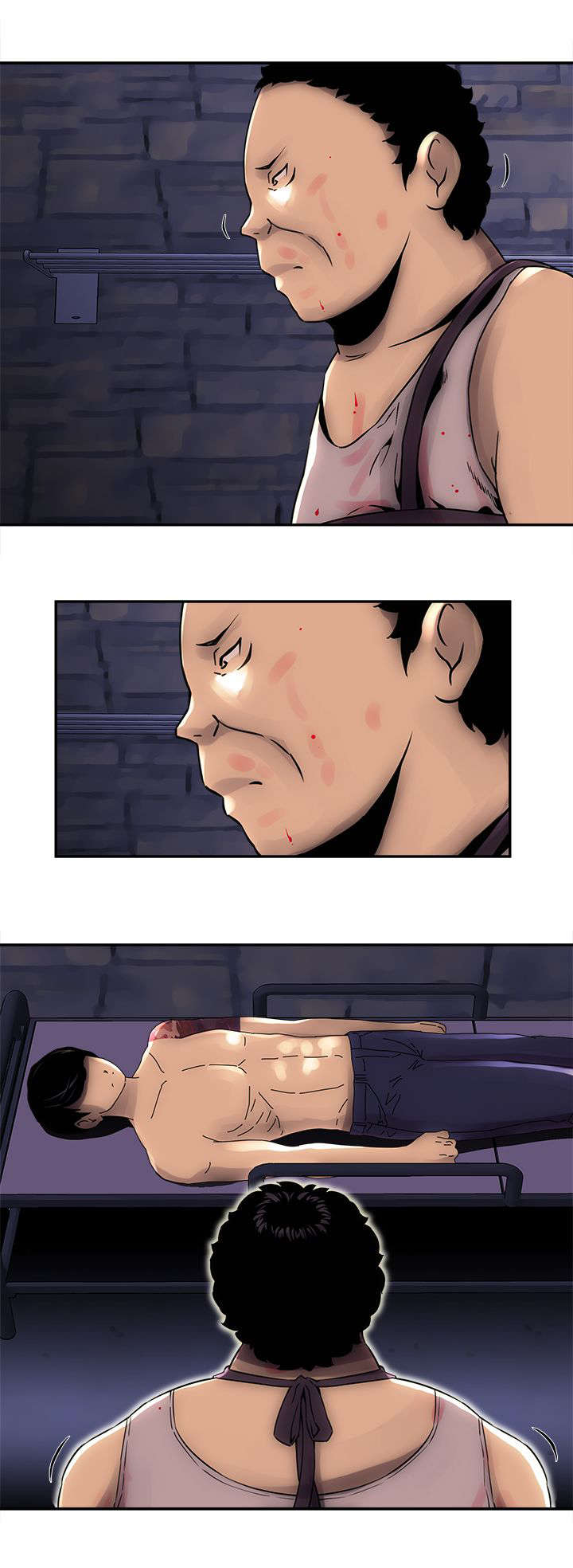 漫画三人站一起漫画,第9章门锁了2图