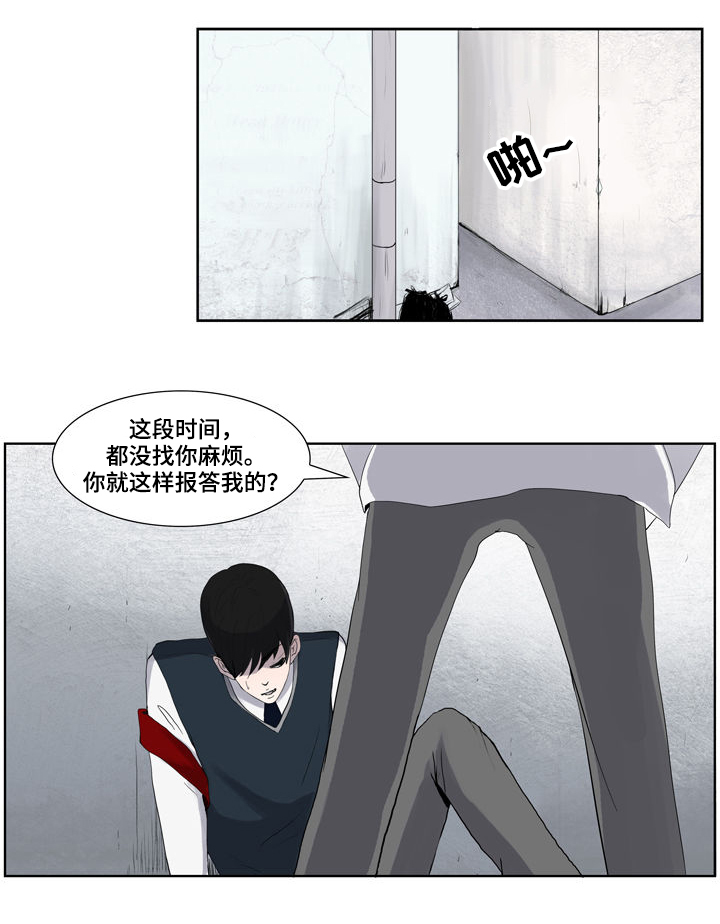 儿时的发小漫画漫画,第6章挑衅2图