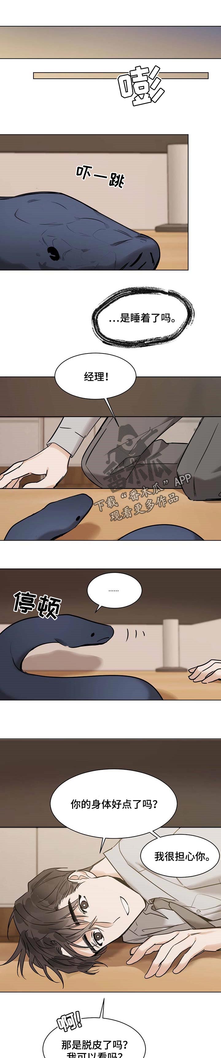 雪之牢笼漫画视频漫画,第43章：画画8图