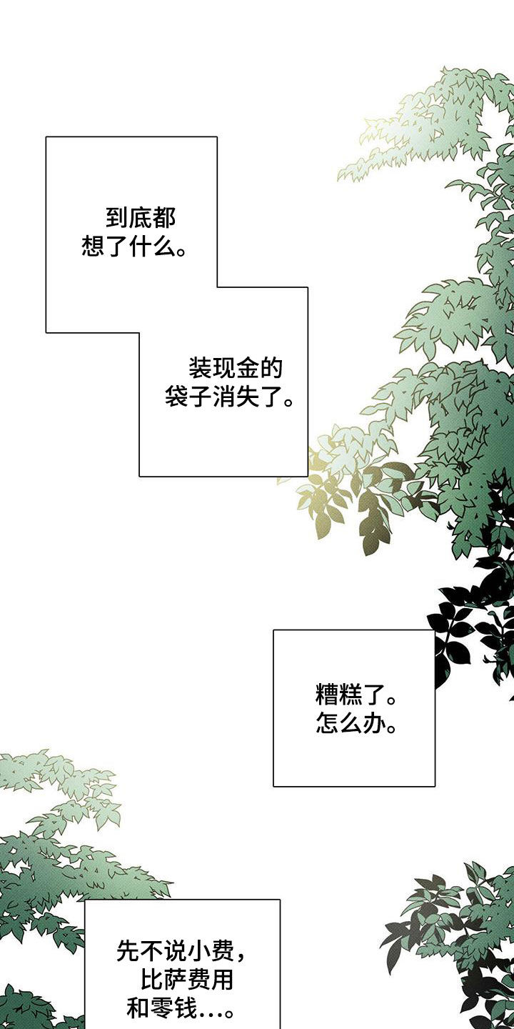 甜蜜复仇漫画版漫画,第24章丢现金袋1图