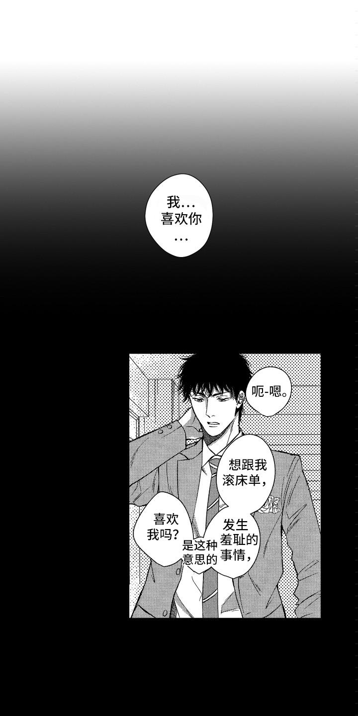 恋爱模拟游戏漫画漫画,第2章：回到现实1图