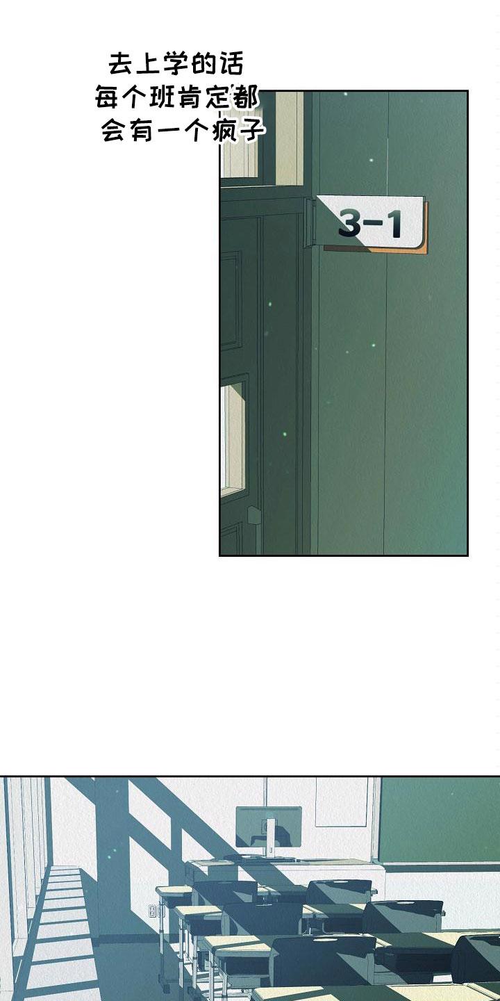 梦中世界漫画角色漫画,第1章：一个疯子1图