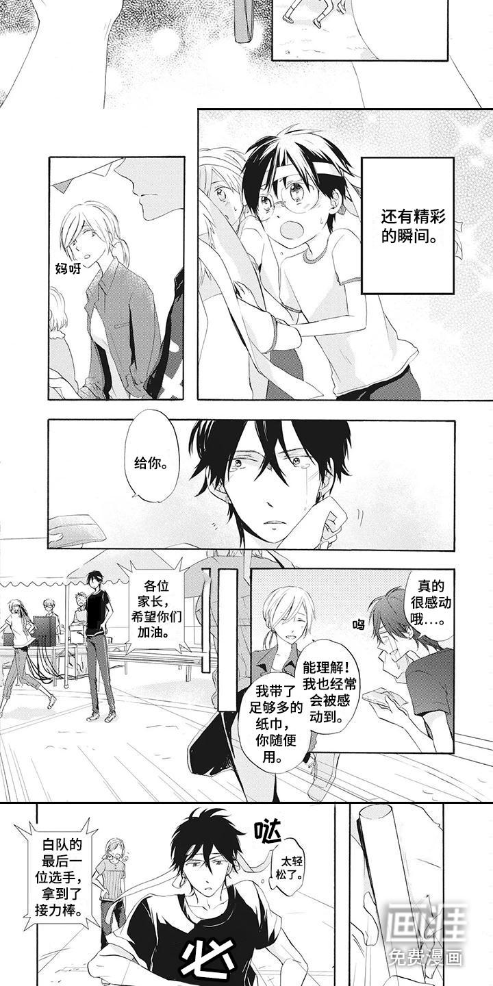 爱上保镖男友漫画漫画,第6章：运动会2图