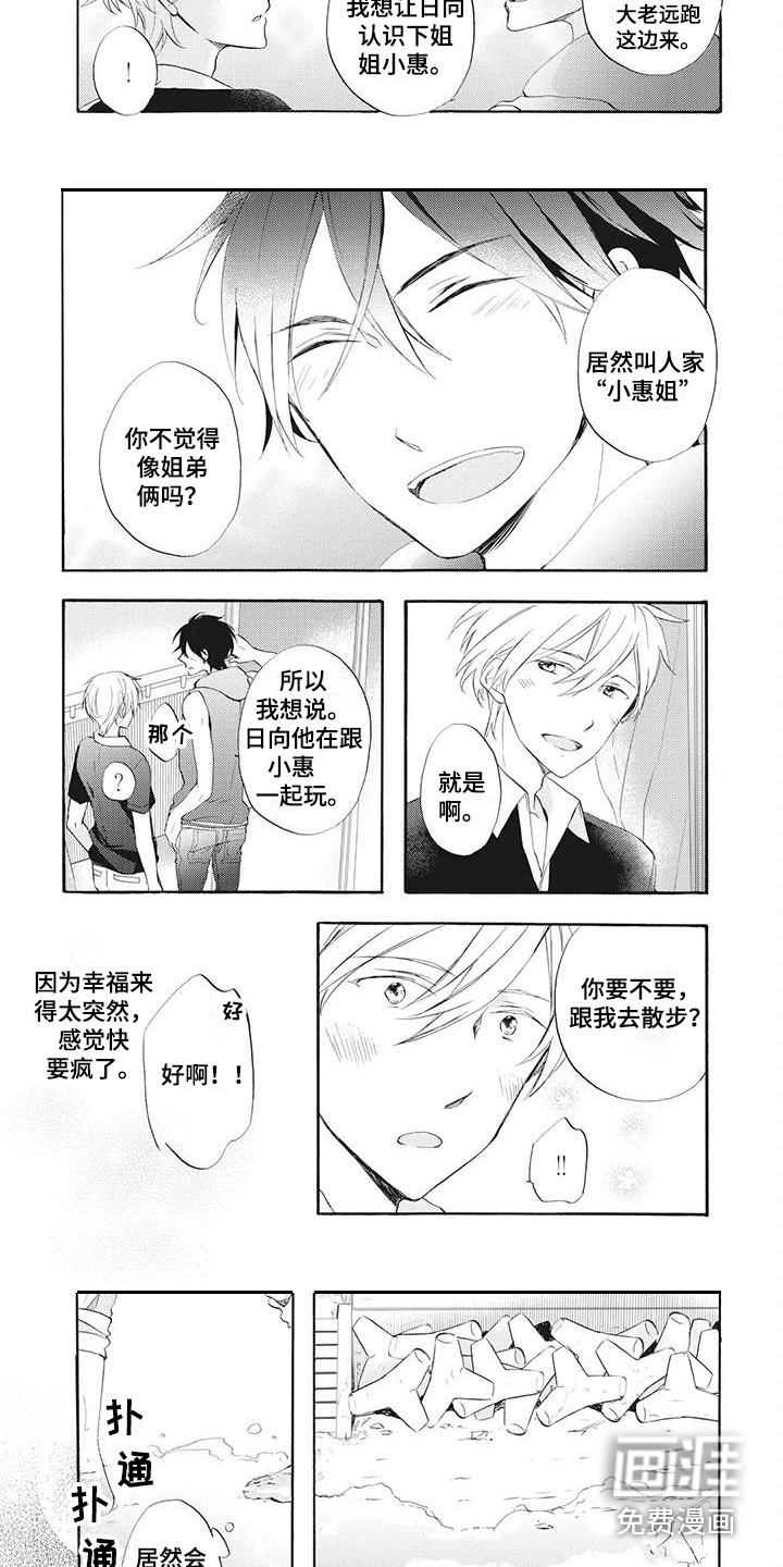 韩剧爱上男保镖电视漫画,第12章：散步2图