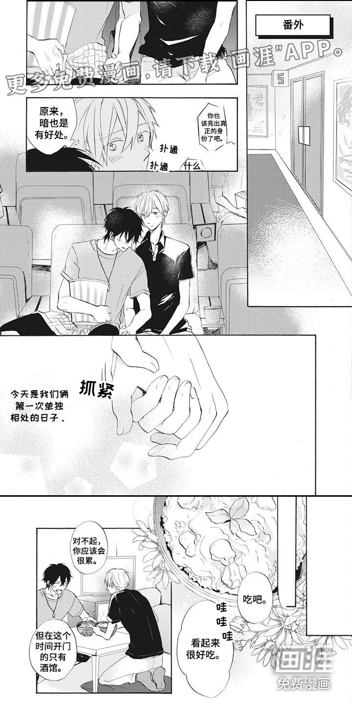 爱上保镖男友漫画漫画,第10章：两人独处3图
