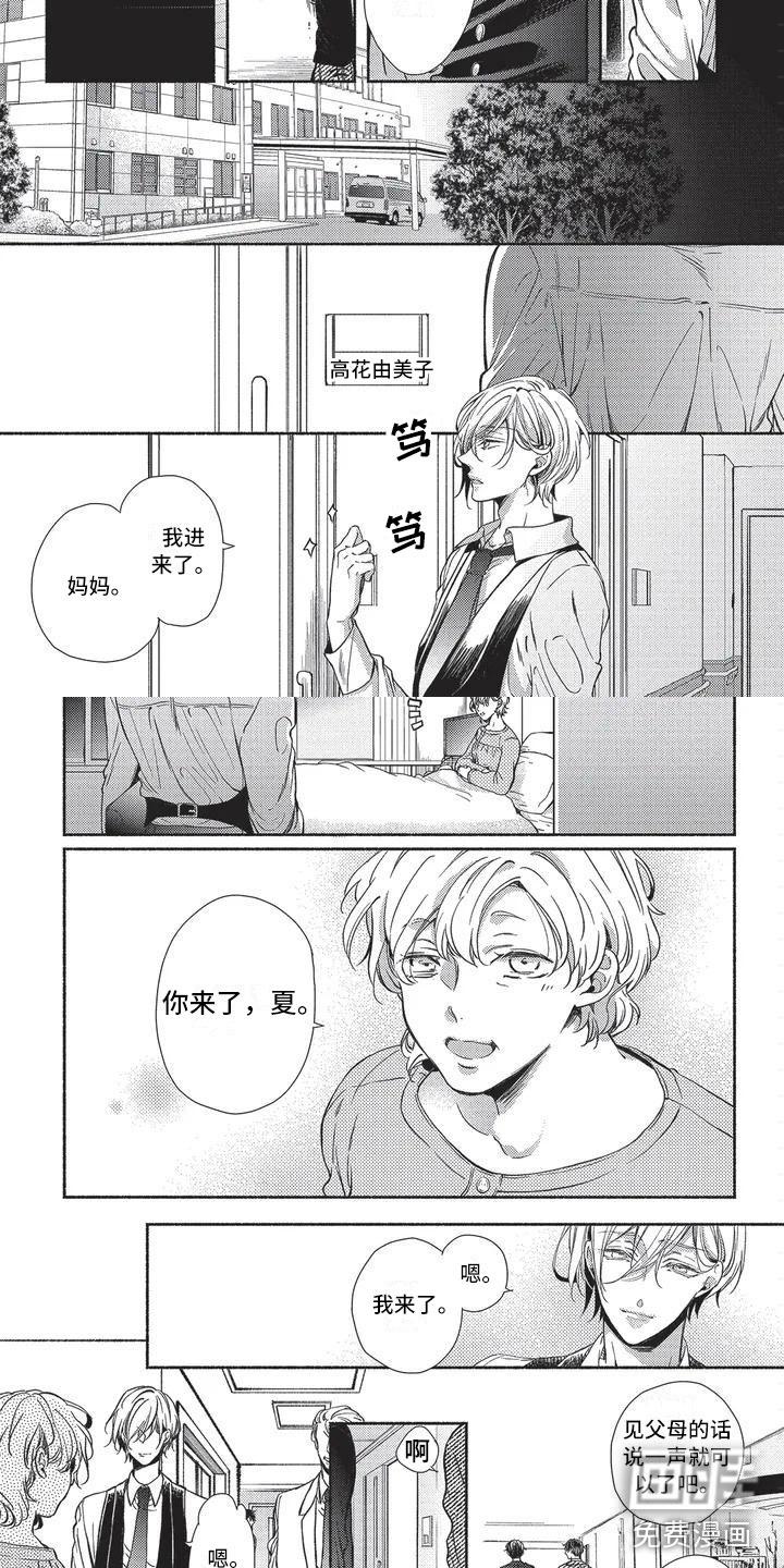 只接受完美结局漫画漫画,第5章：探望母亲2图
