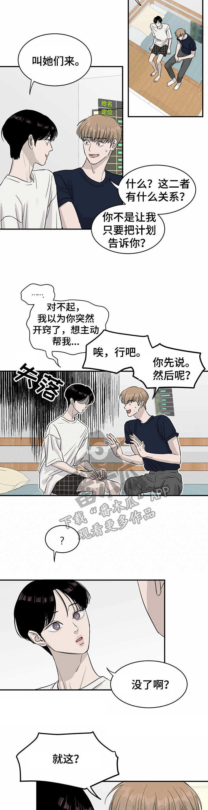 午夜酒吧漫画漫画,第2章：过夜1图