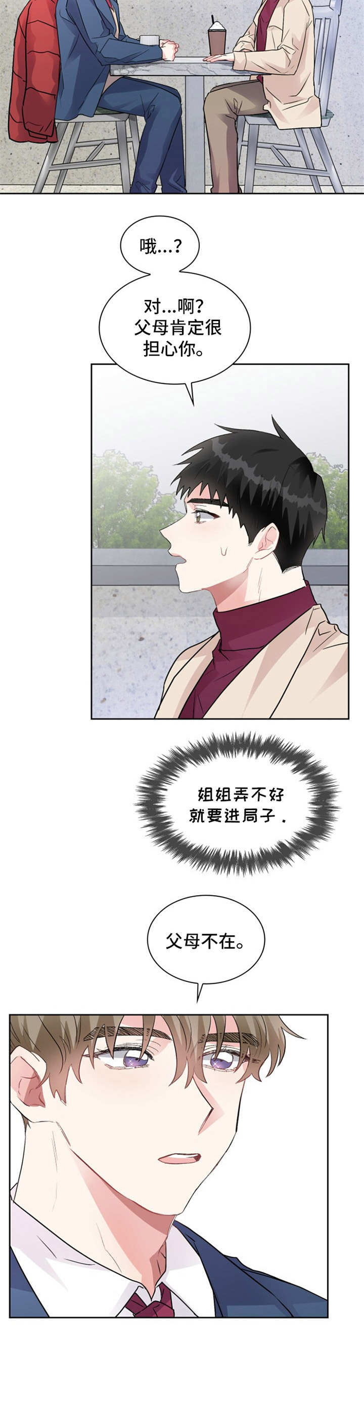 贝塔的报恩漫画漫画,第7章：瞎想4图