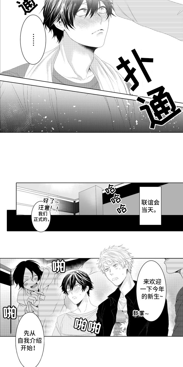 黄色天空漫画图片漫画,第3章：醉酒3图