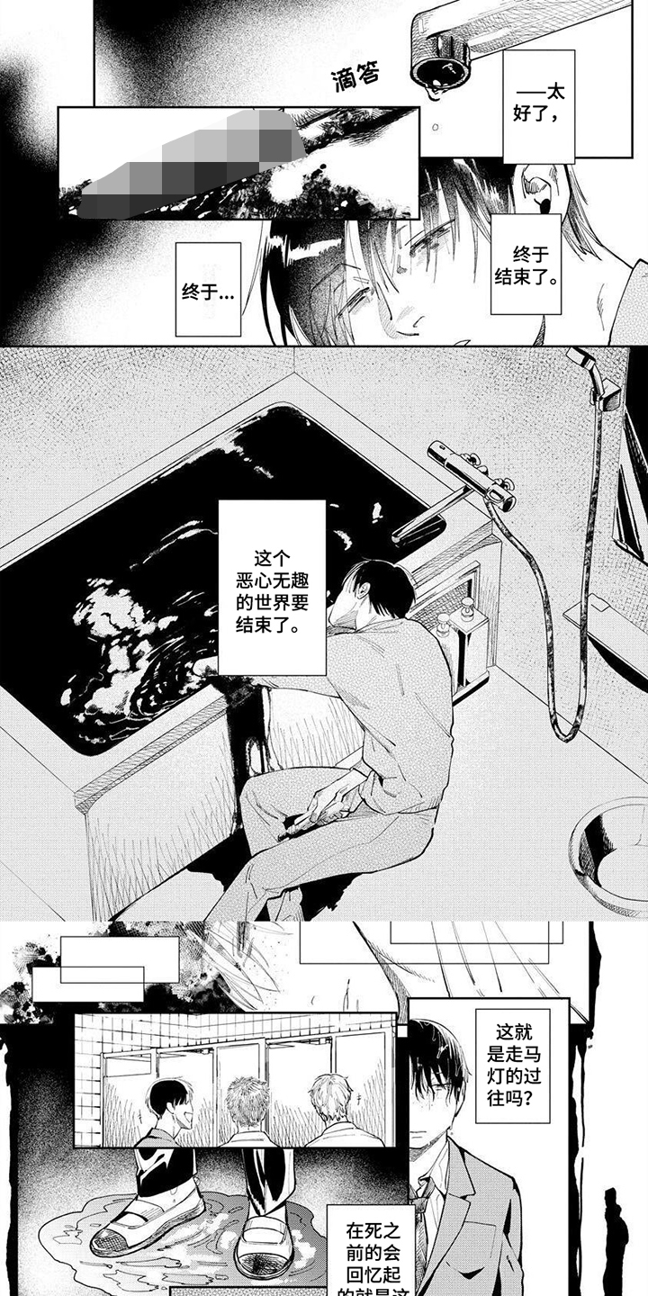学长被欺负漫画,第1章：霸凌1图