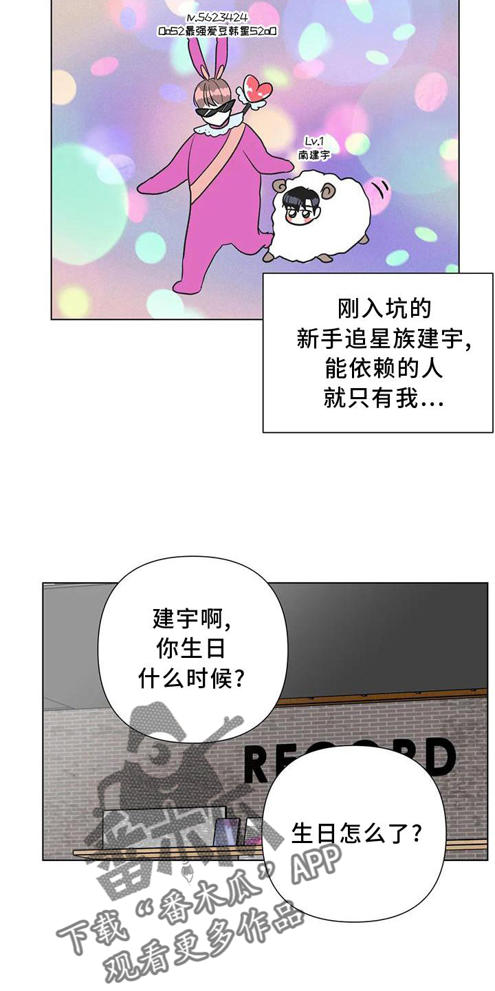 爱豆动态漫画漫画,第28章：休息2图