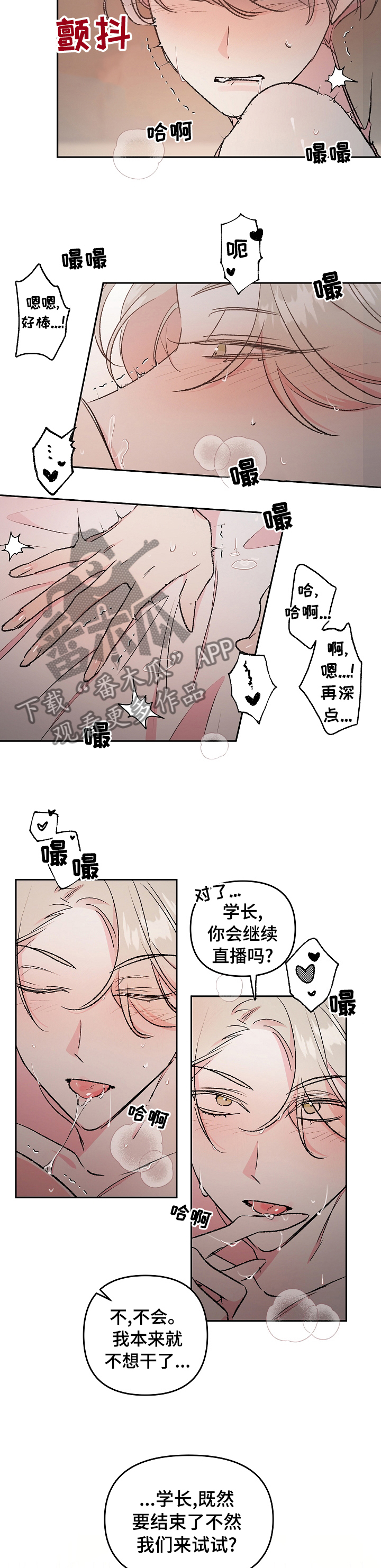 清炖偶像的深夜直播漫画免费漫画,第42章：最后一次直播3图