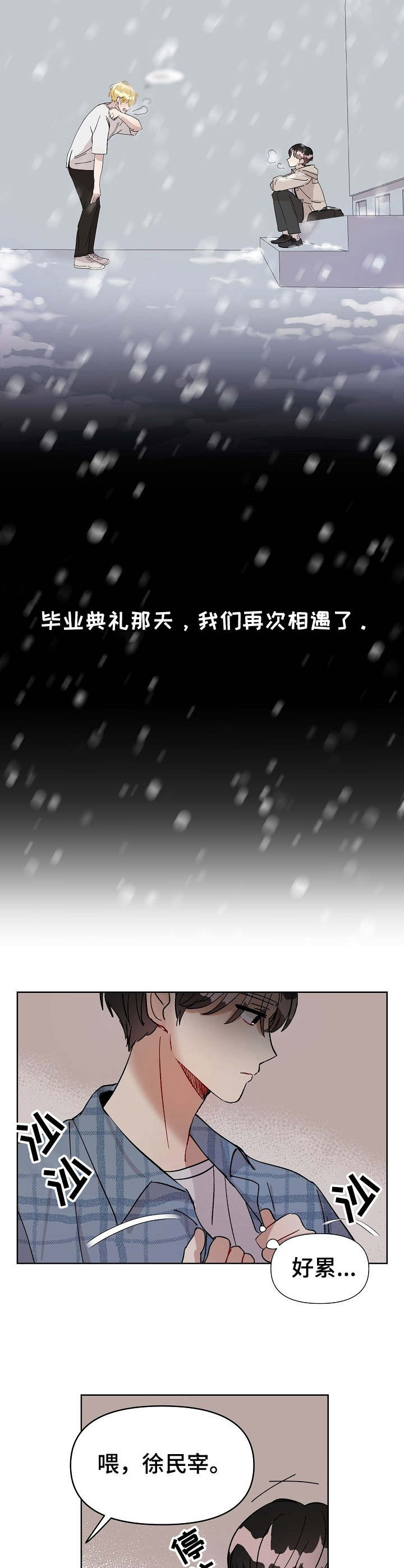 荒岛漂流者漫画高清版漫画,第1章：金发帅哥2图