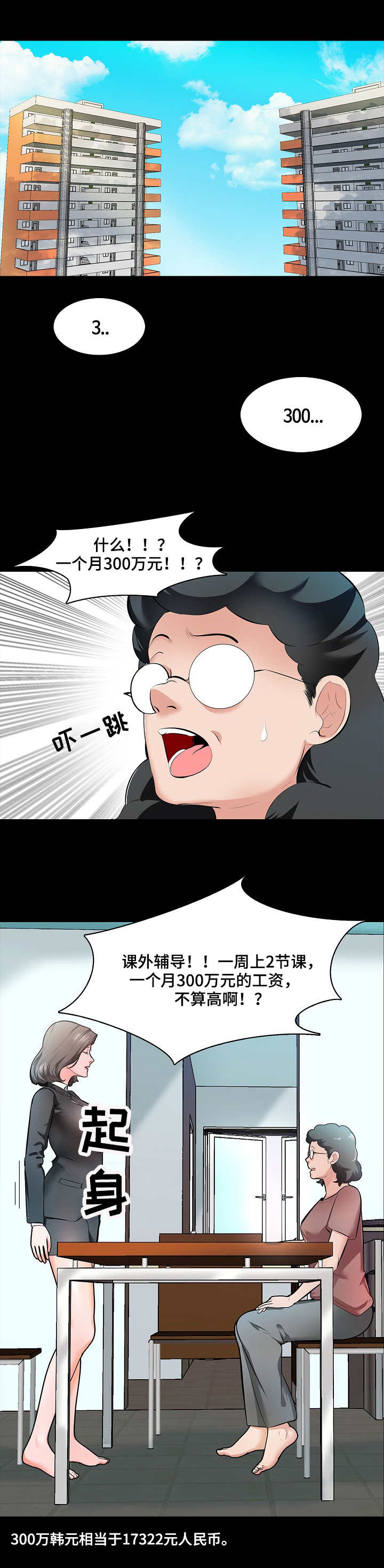 堕落教师漫画漫画,1章：家教1图