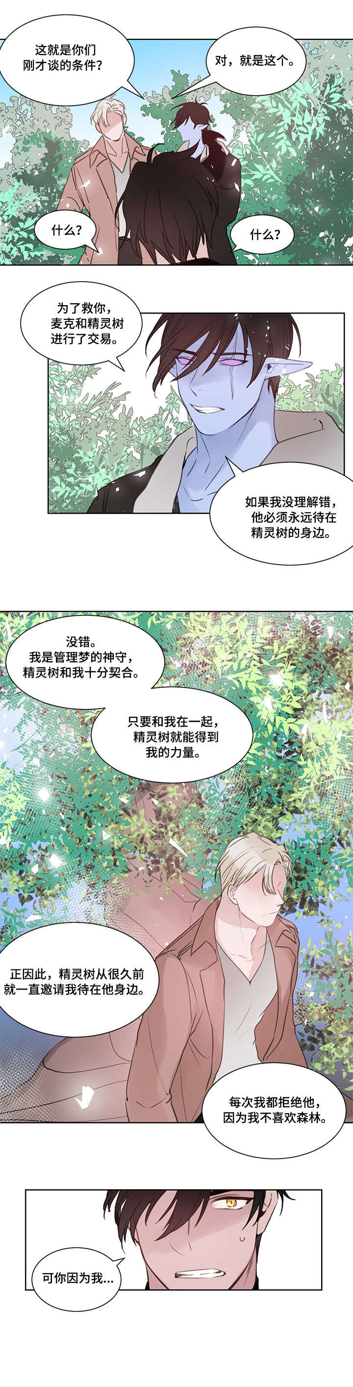 倒霉的动漫角色漫画,第55章：一切都很开心2图