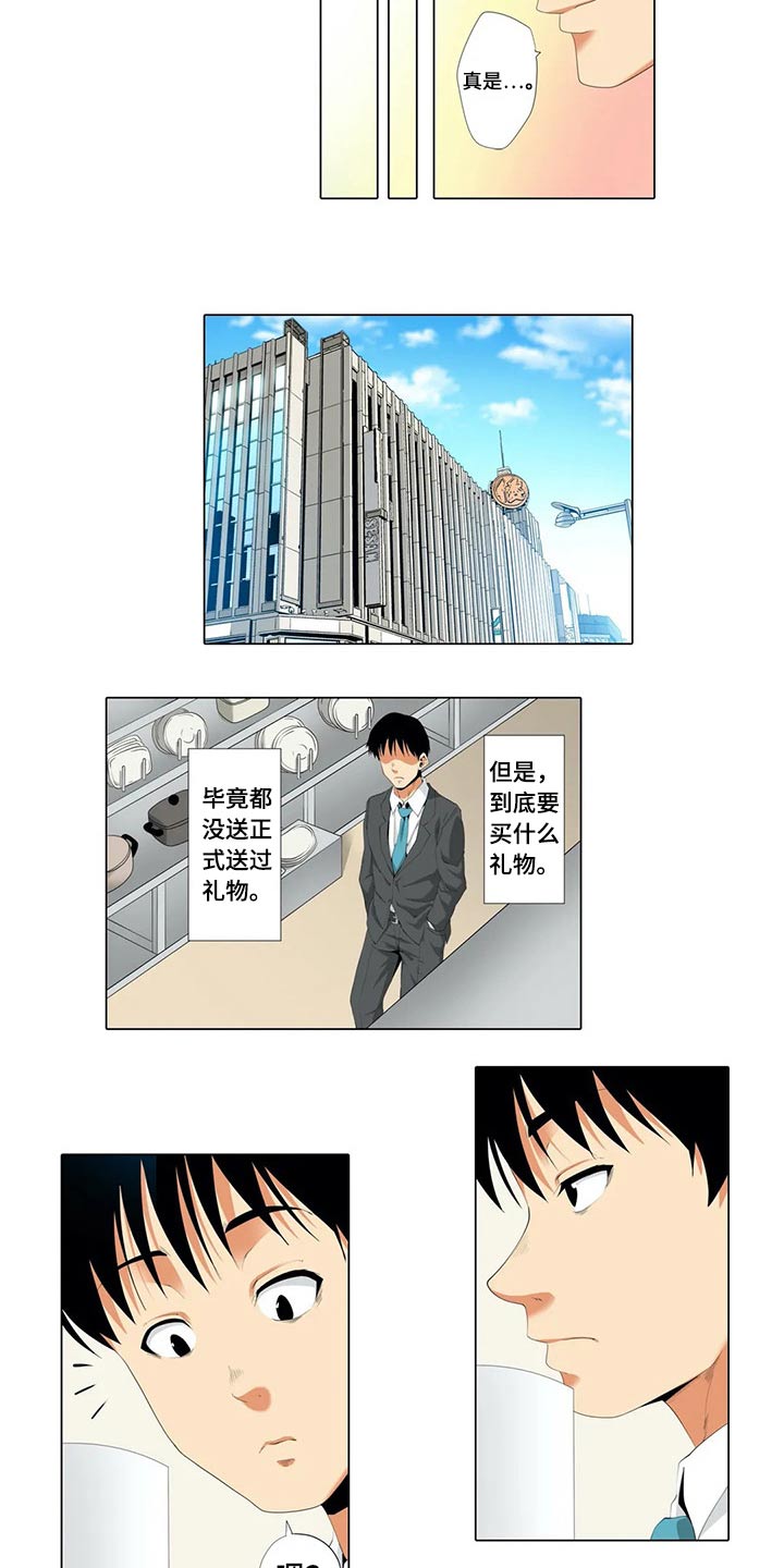 社区的神秘美容院漫画漫画,第32章：礼物3图